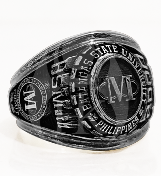Batangas State University Mens Class Ring